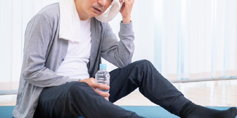 NG④ 無理なダイエットや栄養不足状態で挑む