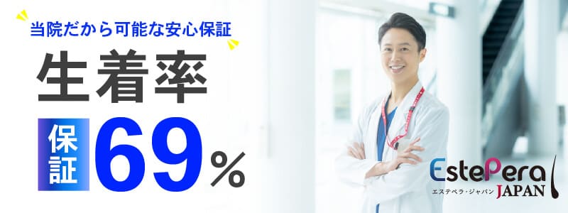 生着率69％の保証制度