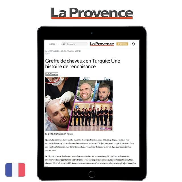 フランスの「La Provence」にて、トルコ植毛の魅力が紹介されました。